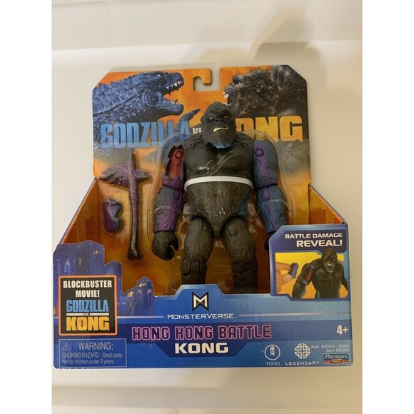 Godzilla‎ vs Kong HONG KONG BATTLE Playmates Monsterverse 6" Inch Figure - Picture 2 of 9